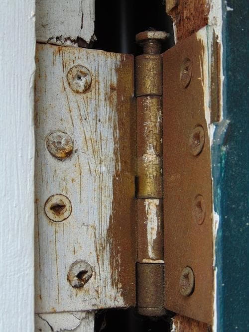 Paint Door Hinges